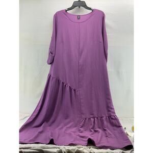 SHEIN Curvy Purple Dress - Women's 1XL - Excellent Condition
